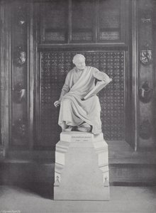 Statua di Sir Charles Barry da J. Benjamin Stone